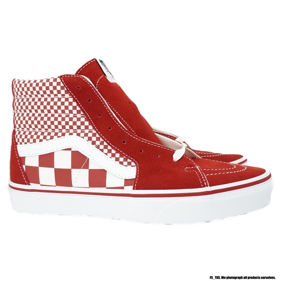 Vans Other - VANS SK8-HI CHILI PEPPER MEN'S SHOES (RED / WHITE)